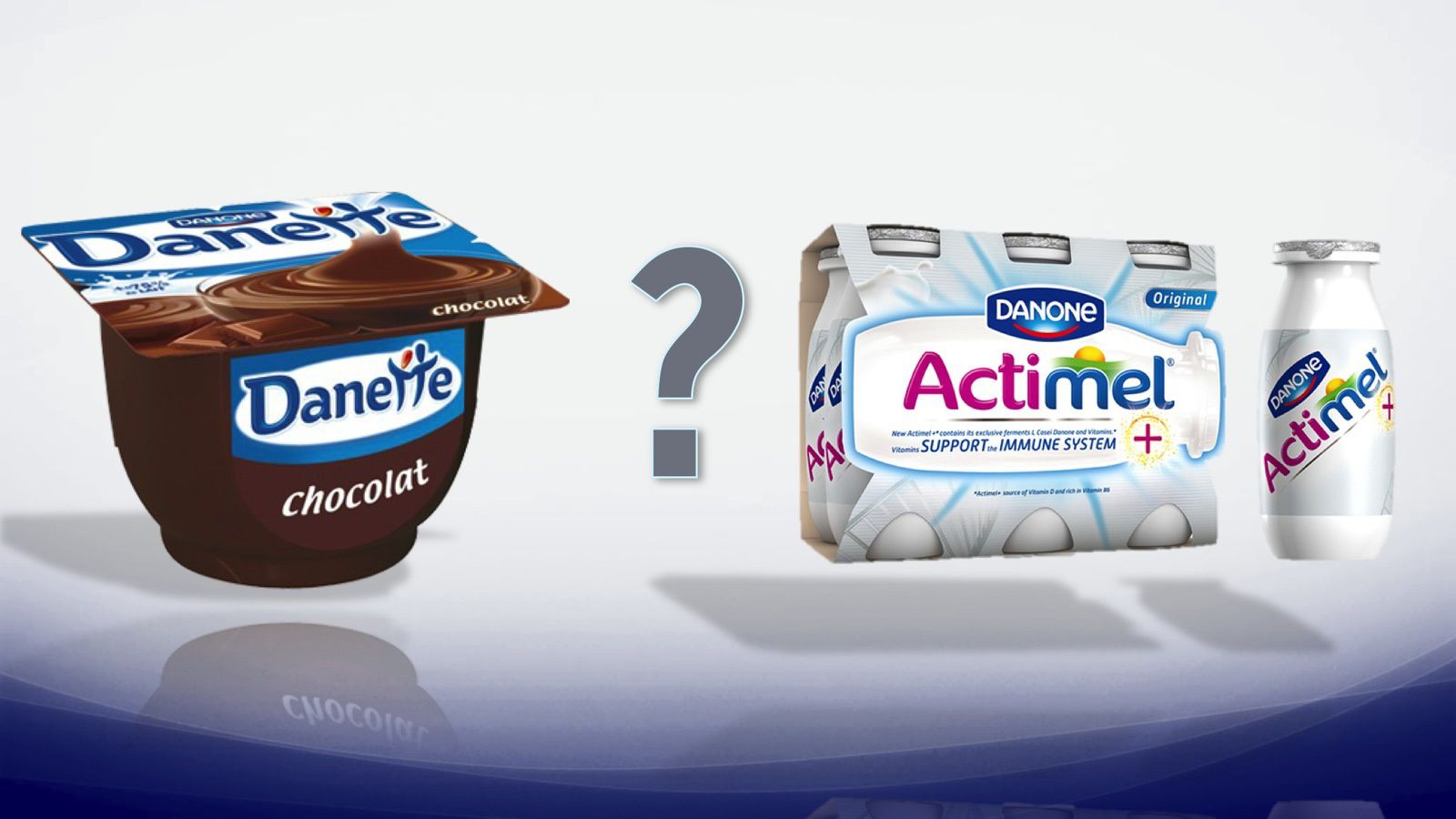 Qu'y a-t-il dans la Danette et l'Actimel? - Les Astuces Conso