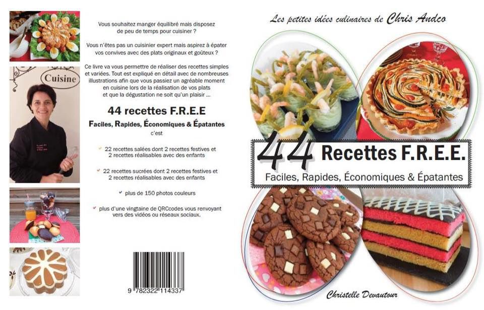 Mon premier livre de recettes - Les petites idées culinaires de Chris Andco