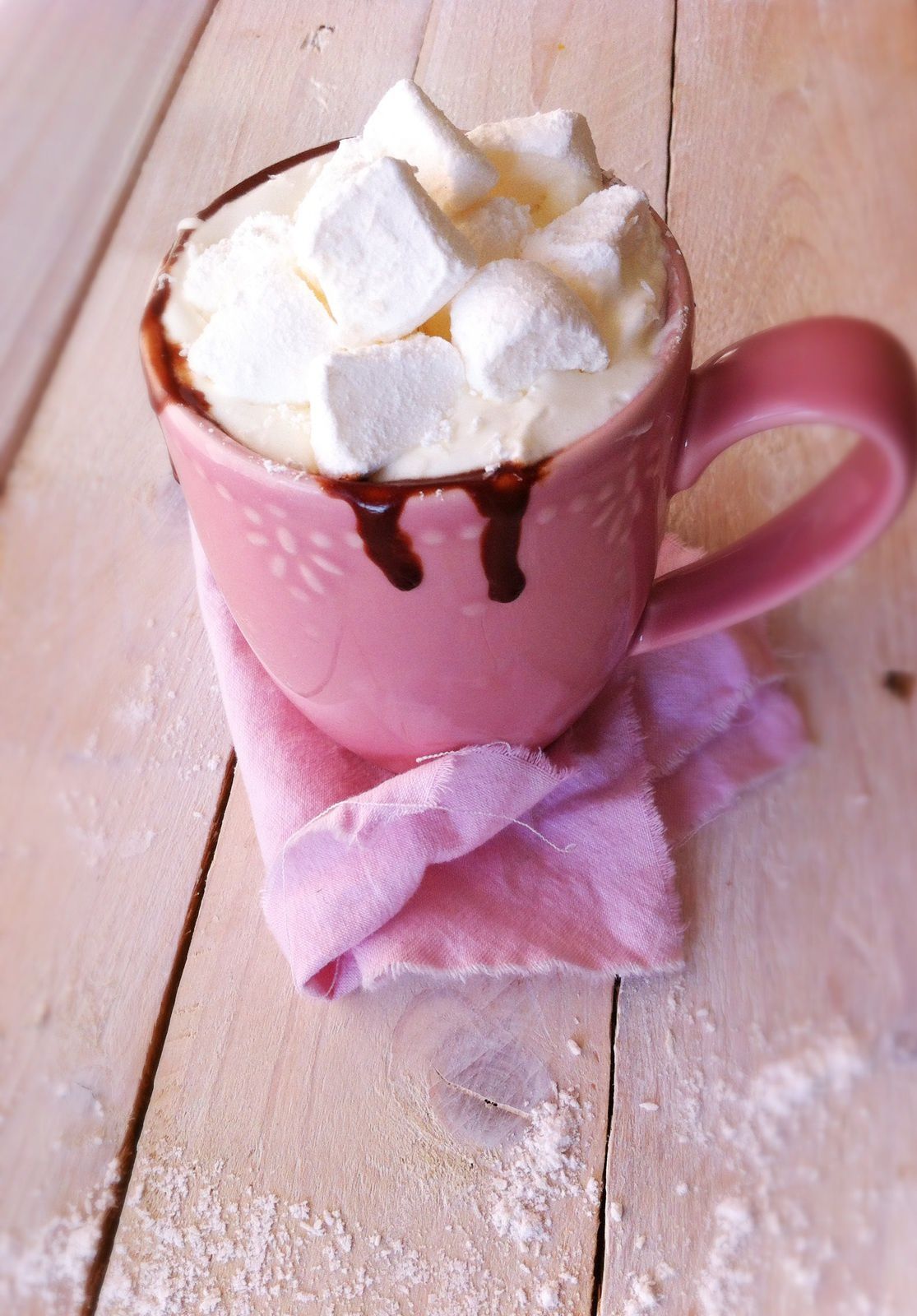 Chocolat chaud à la guimauve