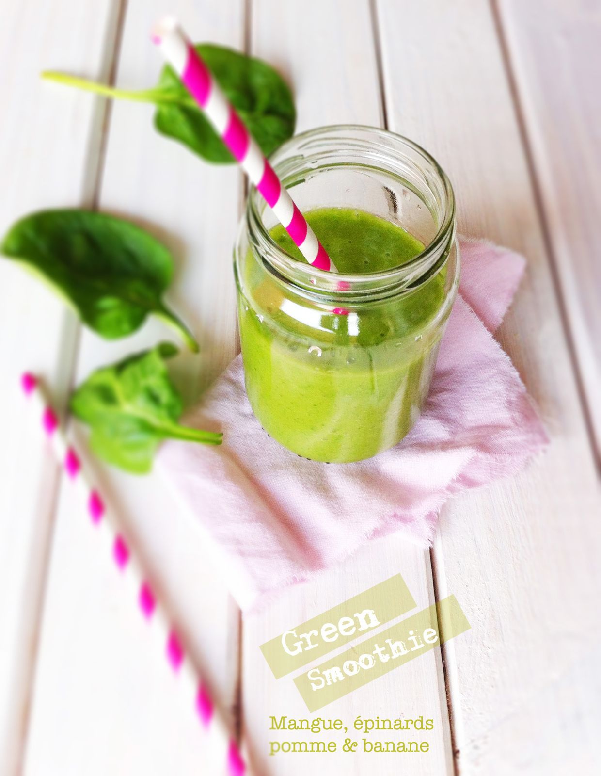Green smoothie (Recette Healthy & Vegan)