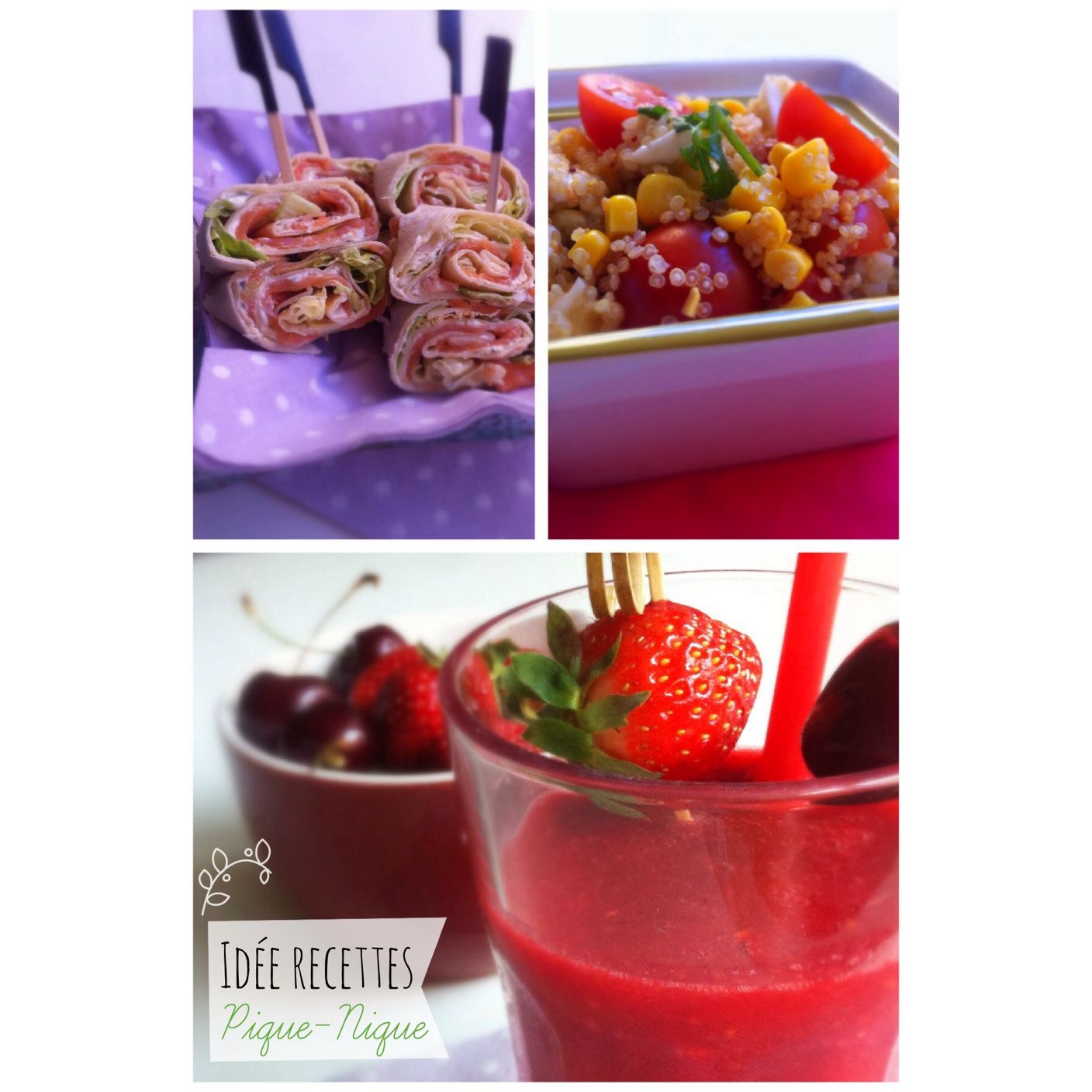 Idée de recettes pour pique nique