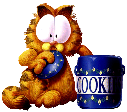 Garfield - Cookies - Render - Tube - Gratuit