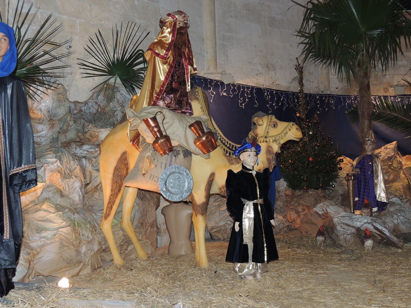 la plus grande crèche grandeur nature de France - Les Fééries de Noël d