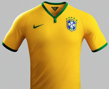 Neu Brasilien Fußballtrikot WM 2014- Nike Brasilien Heimtrikot/  Auswärtstrikot WM 2014-2015 - Günstig Kaufen Trikot WM 2014