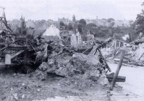Juillet 1944, et la ville de Vierzon fut bombardée 