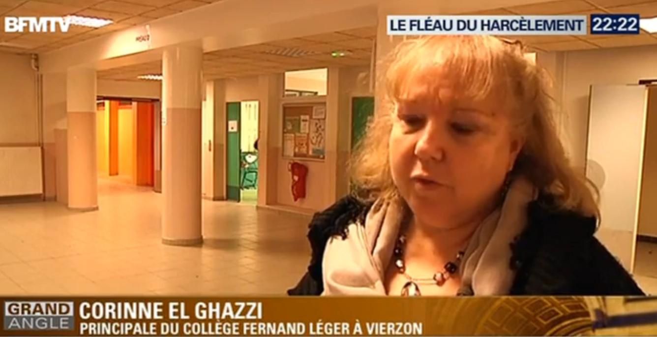 Le collège Fernand-Léger  de Vierzon dans un reportage sur le harcèlement à l'école