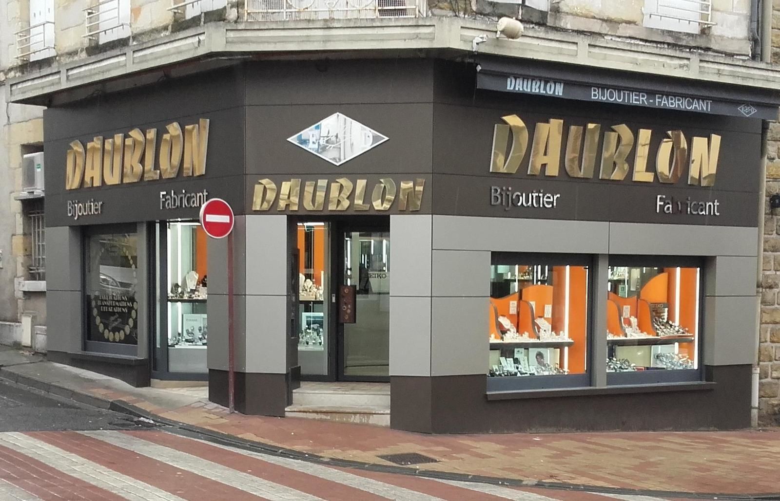 La bijouterie Daublon relookée !