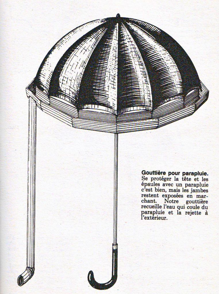 Un Vierzonnais invente le parapluie à gouttière - Vierzonitude
