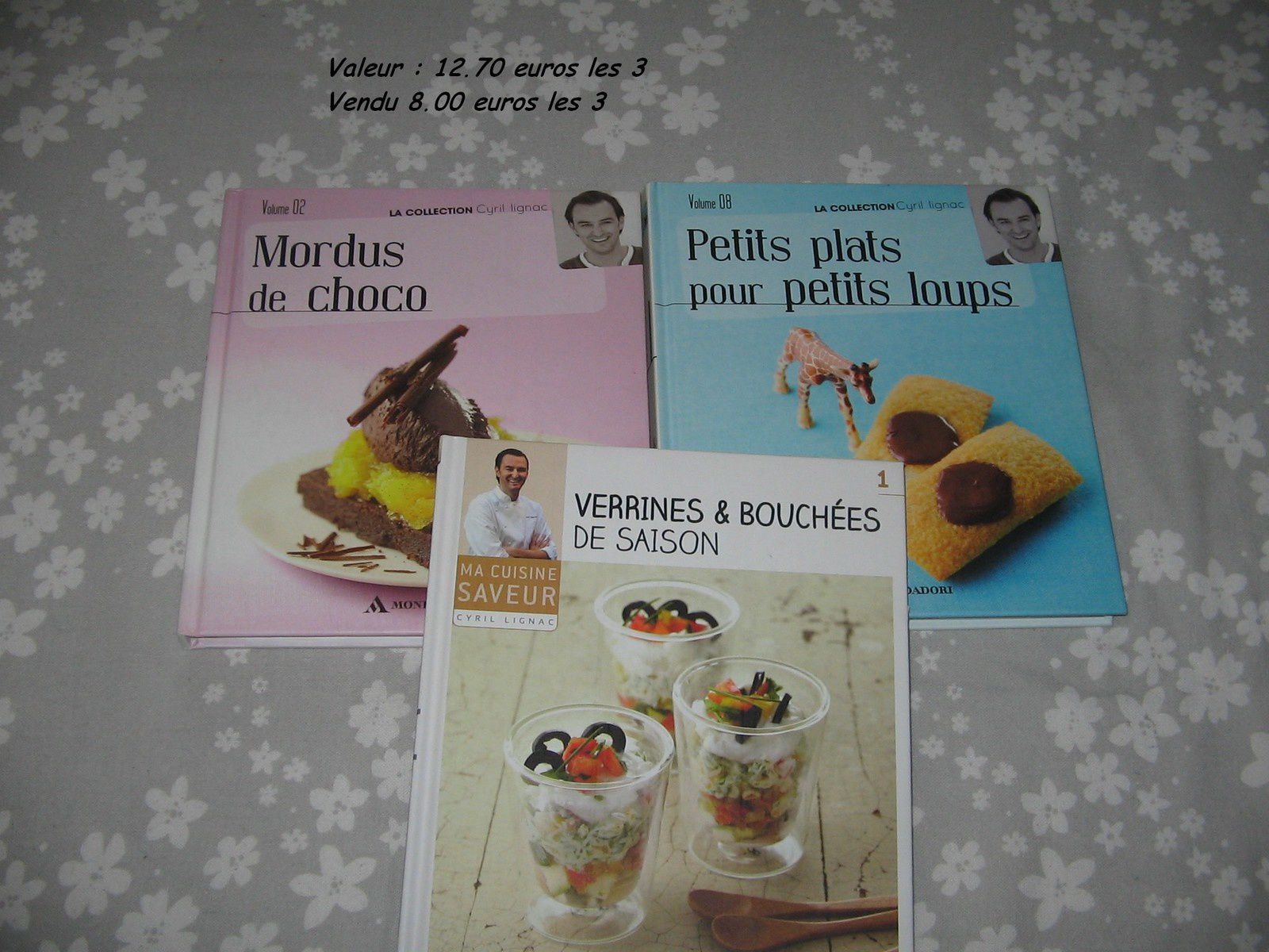 A vendre : livres de cuisine