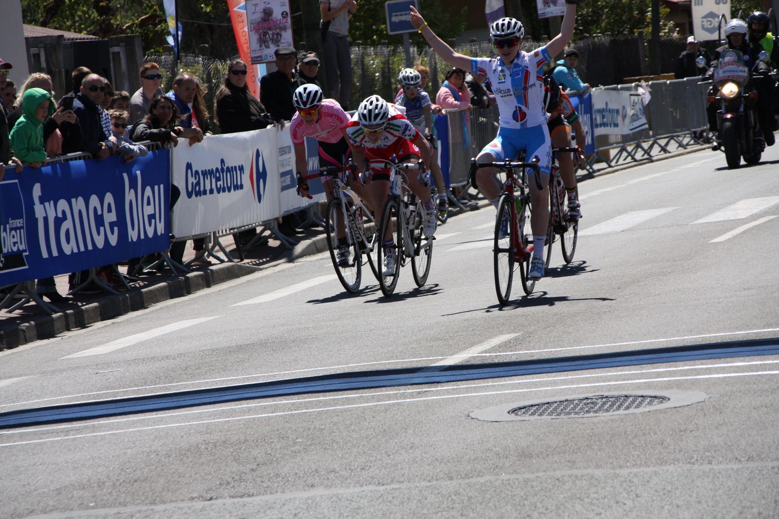 L'arrivée des 4 premiéres