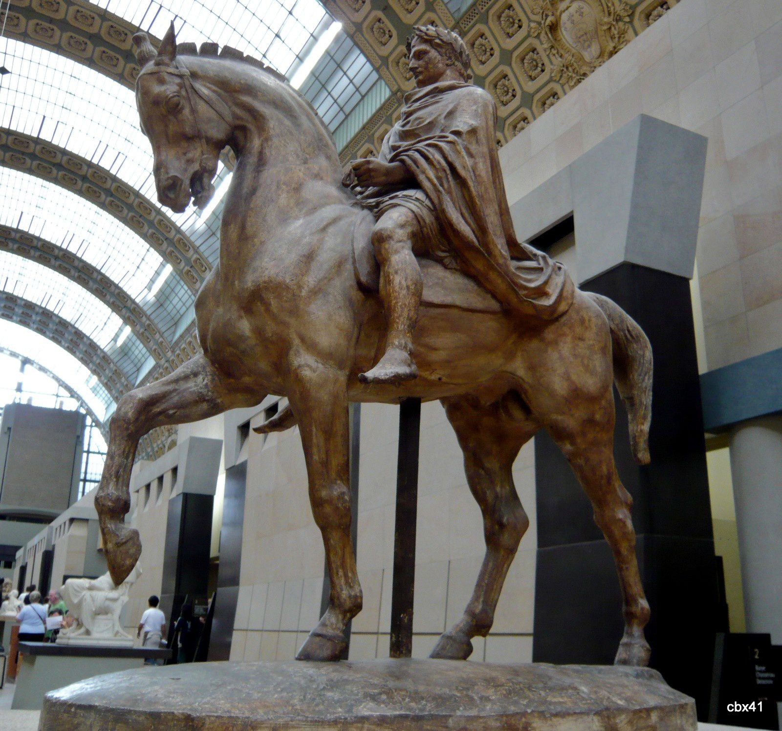 Antoine_Louis Barye, Napoléon 1er à cheval - Le blog de acbx41