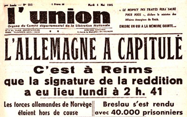 Armistice du 8 mai 1945 - Memoires de guerre