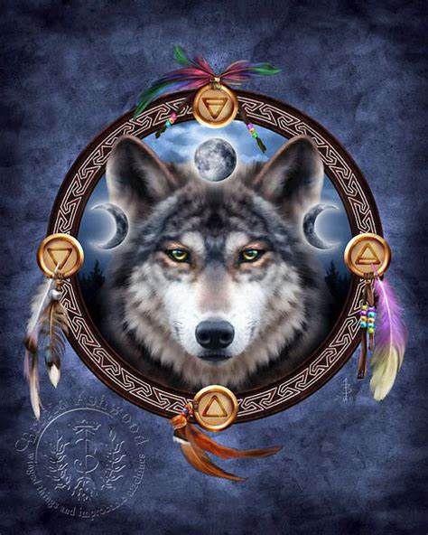 Animal totem loup - Spiritualité - ARCANE NAME
