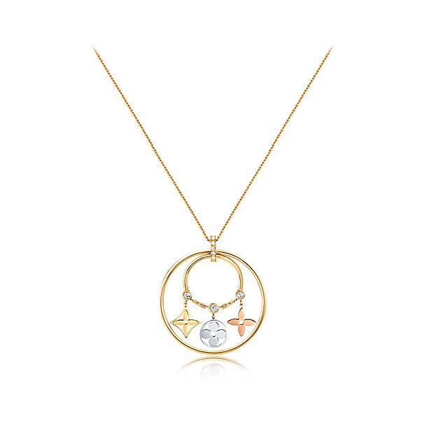 Louis Vuitton Pandantif Monogram Star Nacre Necklace/Pendant