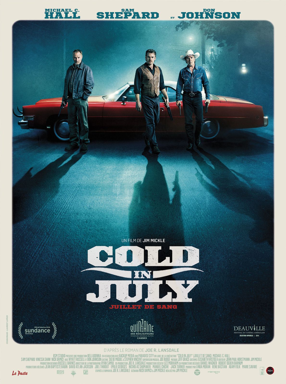 Cold in July : Michael C. Hall, Sam Shepard et Don Johnson réunis au cinéma