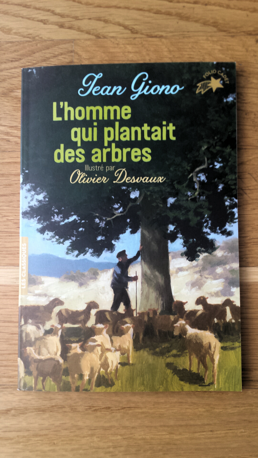 L'homme qui plantait des arbres : Jean Giono , illustration Olivier Desvaux  - Le blog de toujours.a.la.page.over-blog.com