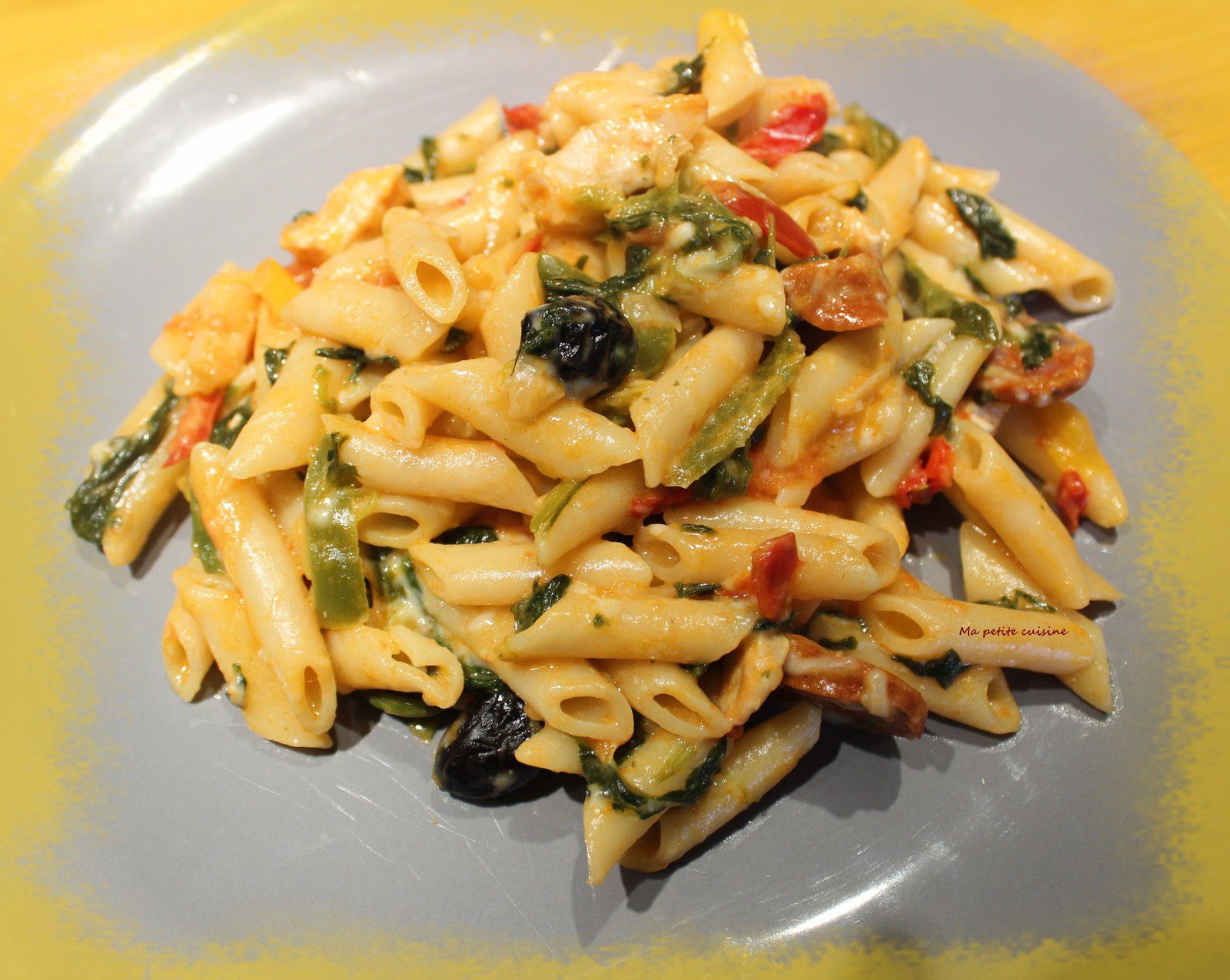 One pot pasta poulet chorizo et légumes - Le blog de Cisca