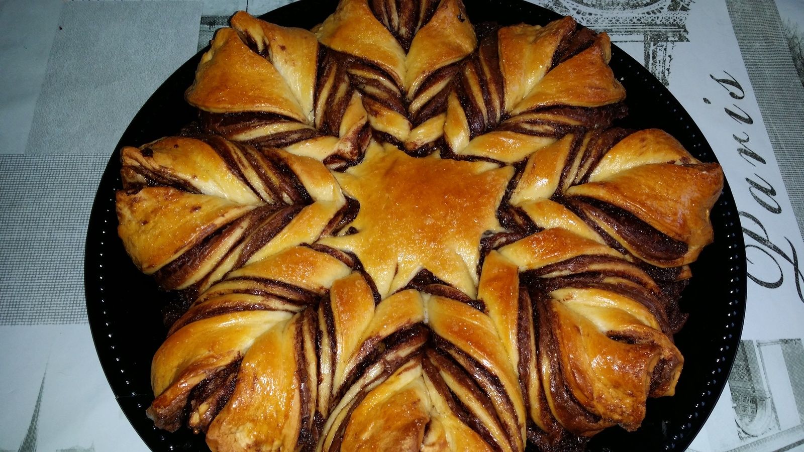 Brioche étoilée au Nutella LA CUISINE DE NAWAL