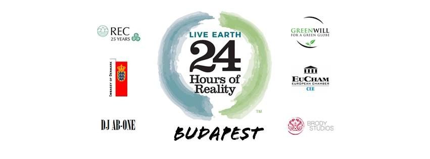 Rassemblement "24 hours of Reality" (COP21) à Budapest
