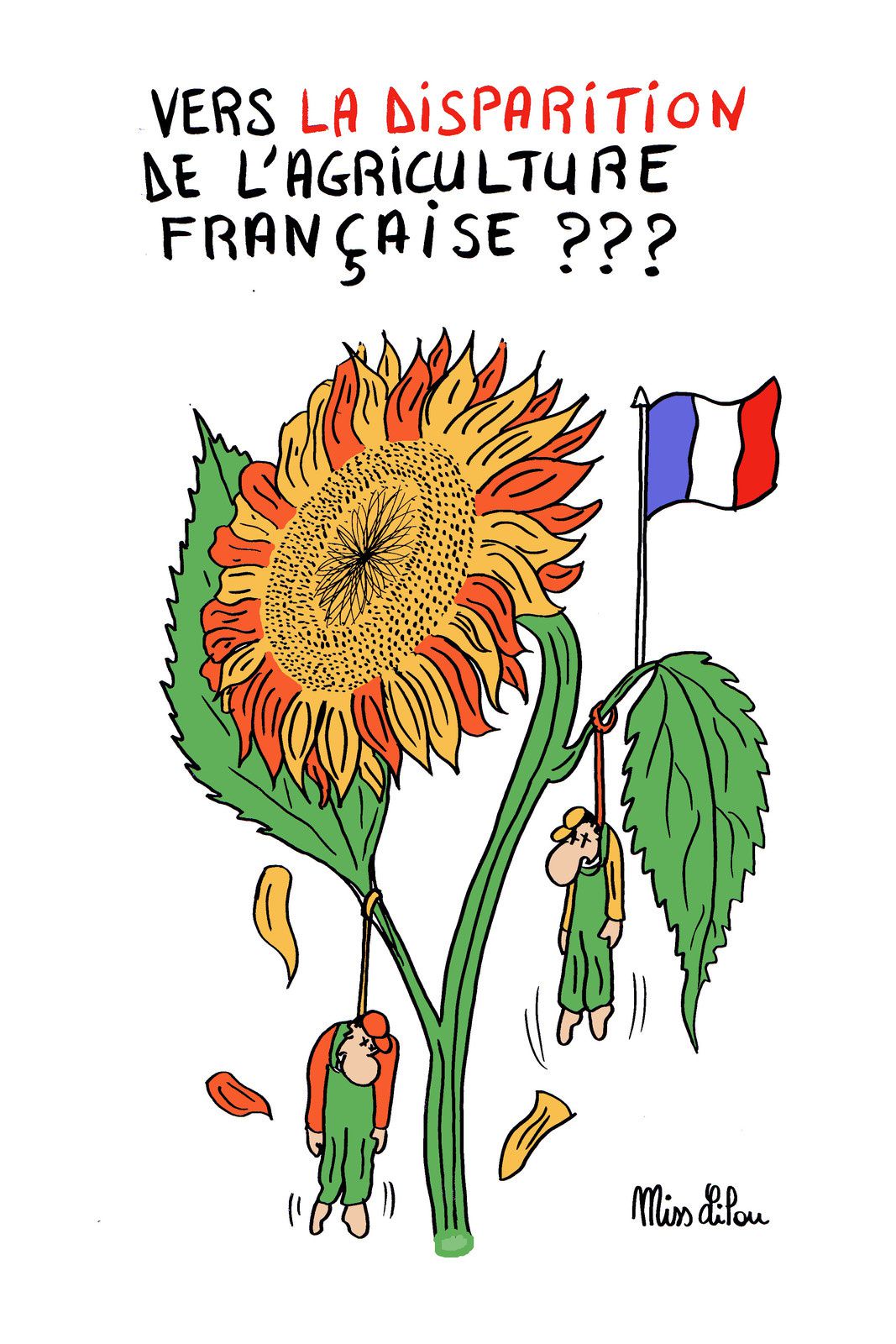 Vers la disparition de l'agriculture française ???