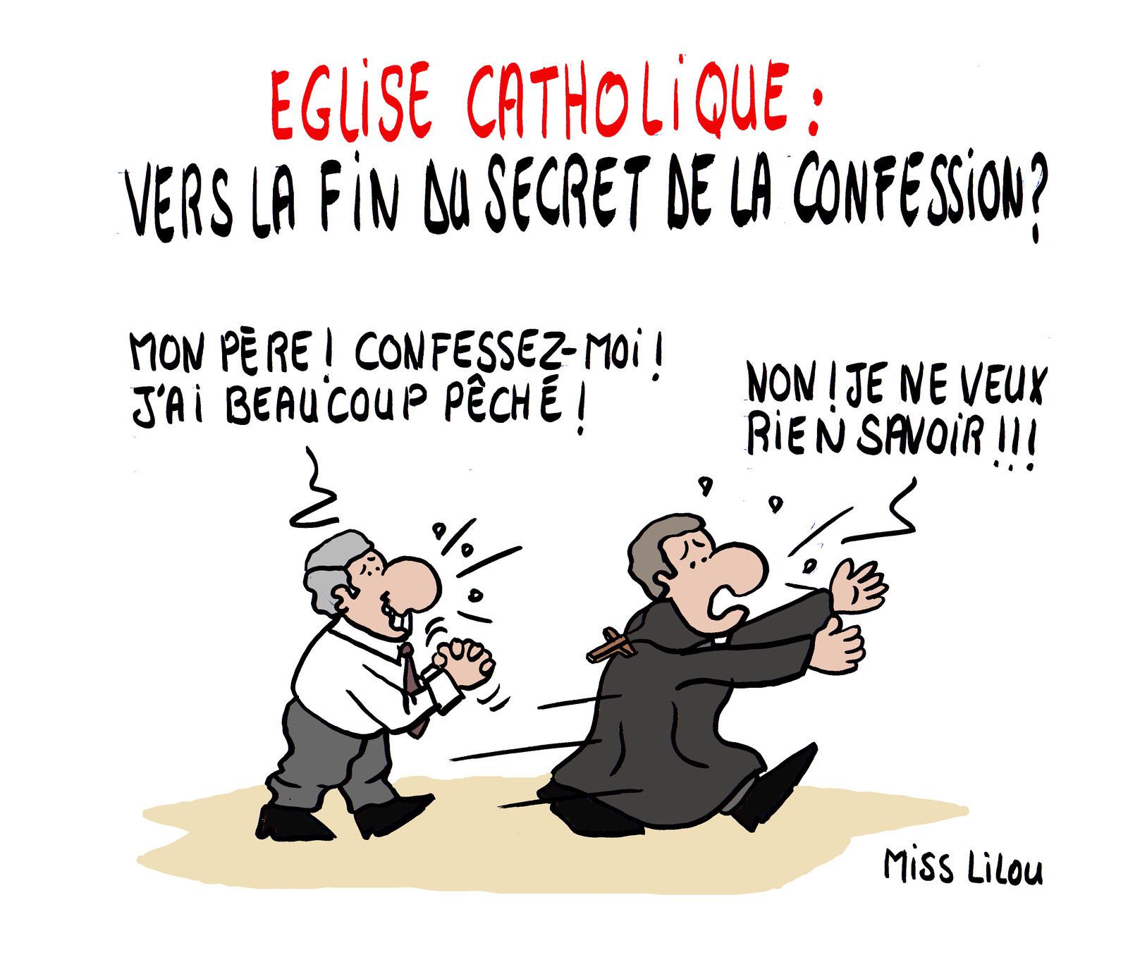 Église catholique : vers la fin du secret de la confession ?
