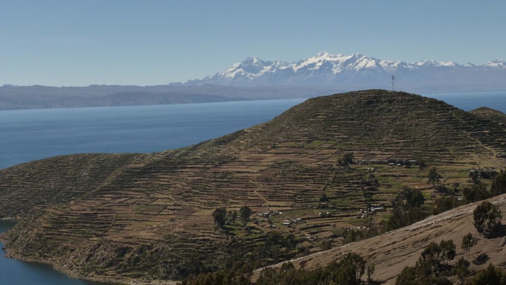 Isla del Sol , Lac Titicaca ,Bolivie (entre 3800 et 4000m)