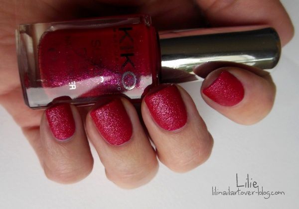 Kiko Sugar Mat - Cherry Red 453 - Le Blog de Lilie