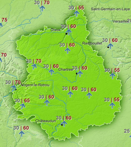 Parcours d'entrainement du 9 janvier 2016