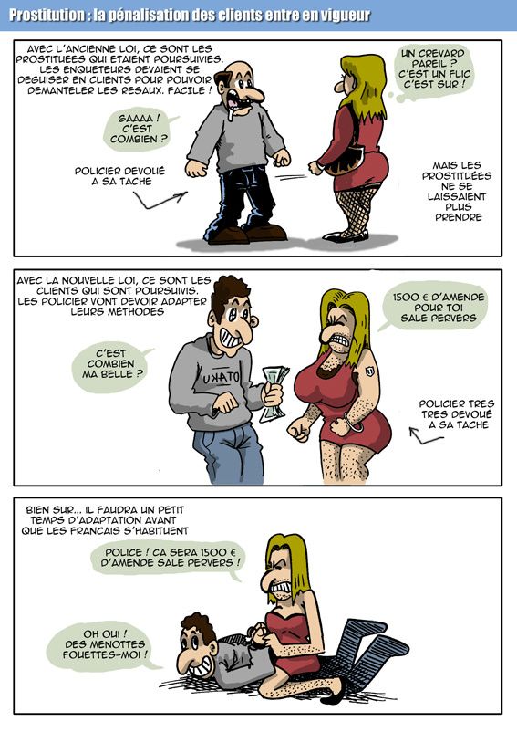 pénalisation des clients de prostituées