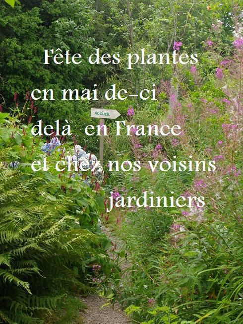 Fête des plantes en mai de-ci delà en France et chez nos voisins