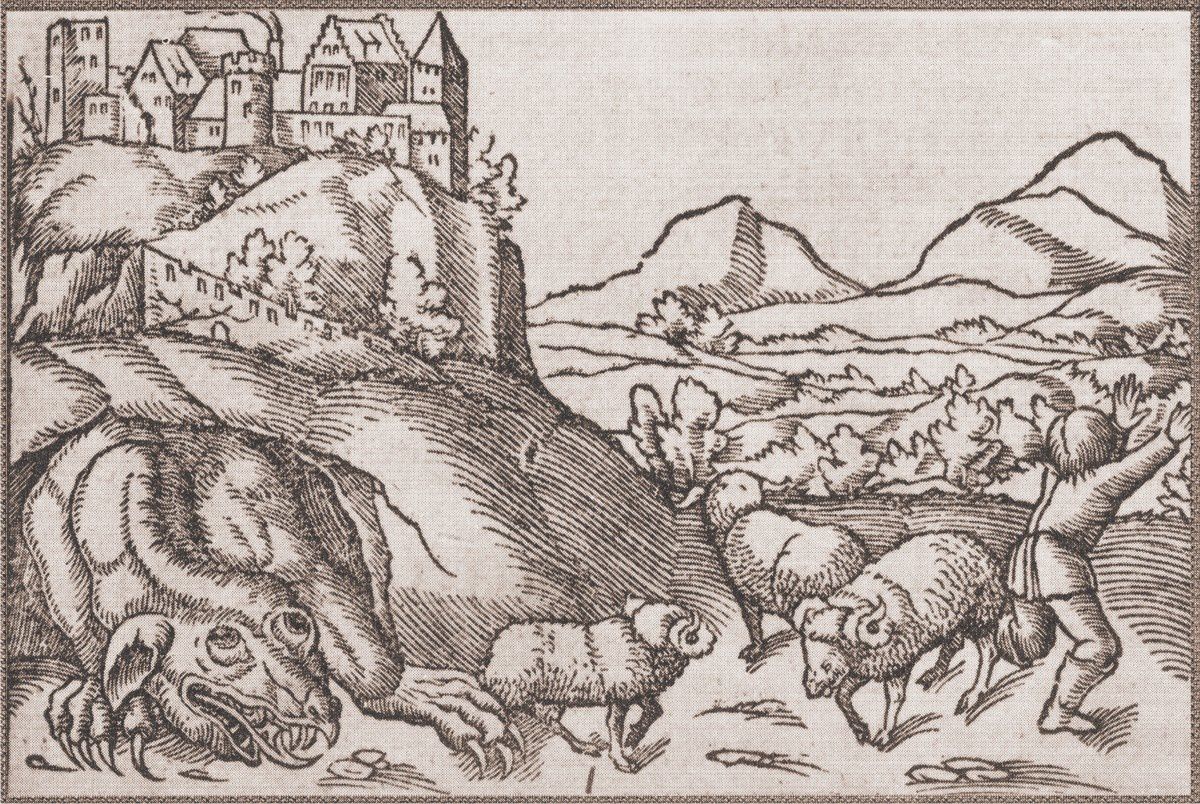 Légende du dragon de Cracovie.