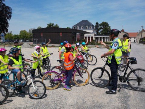 Permis vélo: initiation à la sécurité routière au cycle 3 - Ecole Ste  Jeanne d'Arc