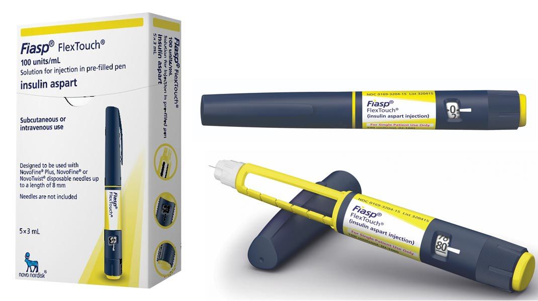 Rappel produit : Fiasp 100 unités/ml, solution injectable en stylo  prérempli (FlexTouch) des laboratoires Novo Nordisk - FOEurodif/BOUCHARA