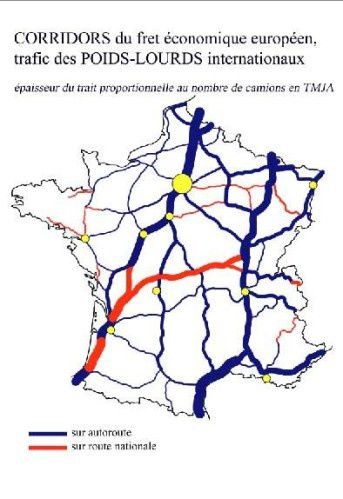 Le corridor de fret entre le sud, l'est et le nord de l'Europe en Nouvelle  Aquitaine. Et pourquoi il faut consacrer ce bout d'itinéraire que l'on ne  veut pas voir. - Daniel