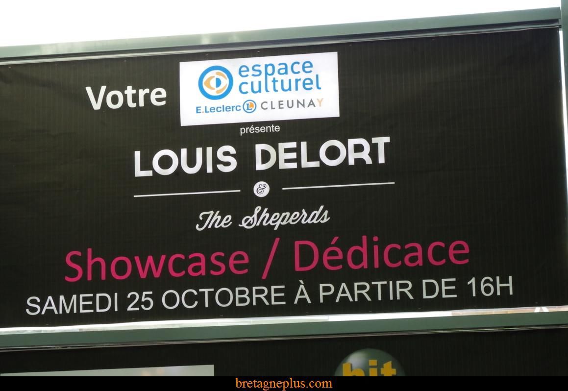 Louis Delort en showcase au Leclerc Cleunay