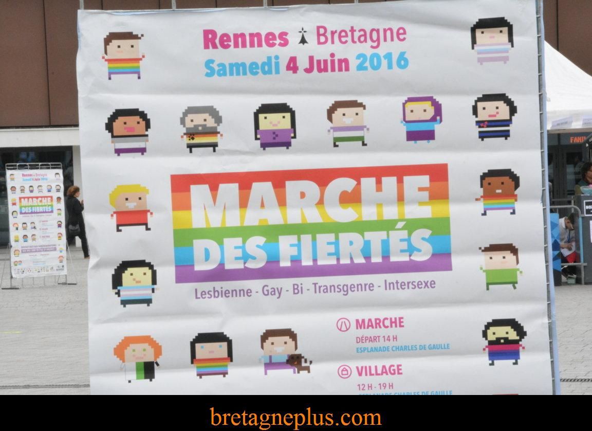 Marche des Fiertés Rennes 2016