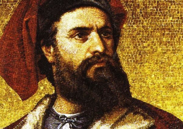 Wikipedia. Koubilaï Khan et Marco Polo