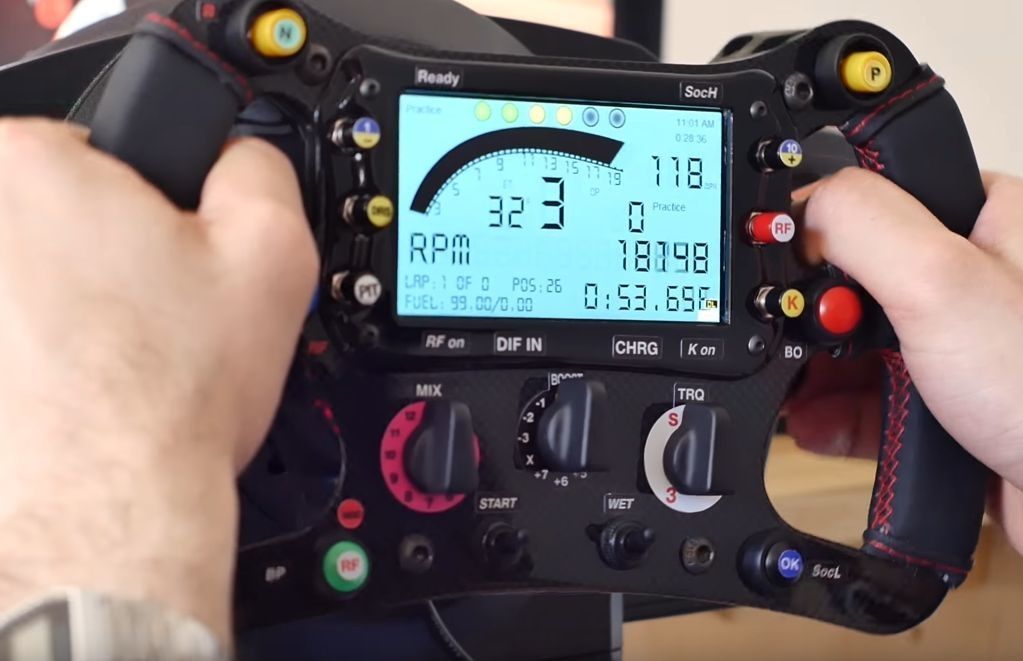 Volant F1 SMRF1 par Speed Max Racing et 3DRap it