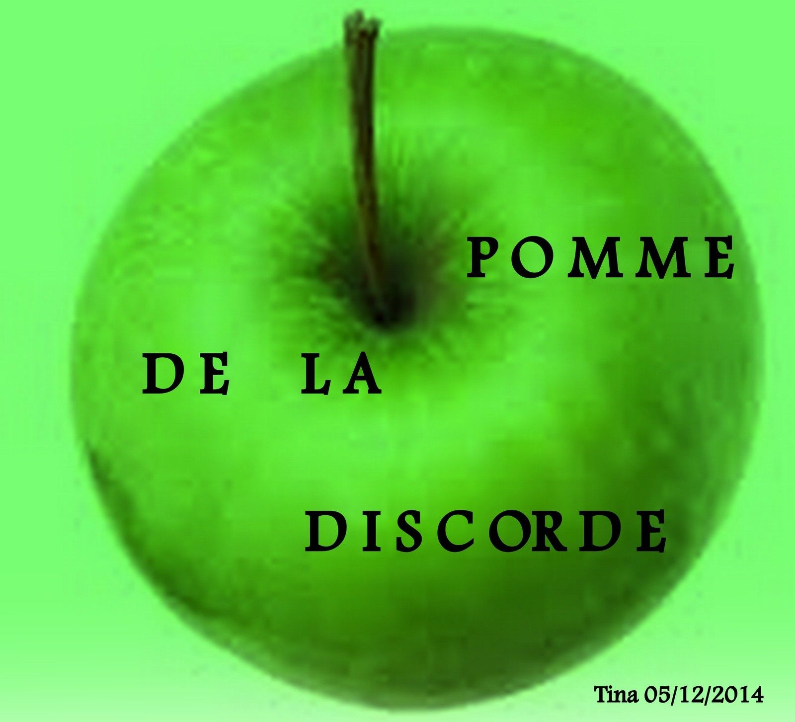 Pomme de la discorde Expression