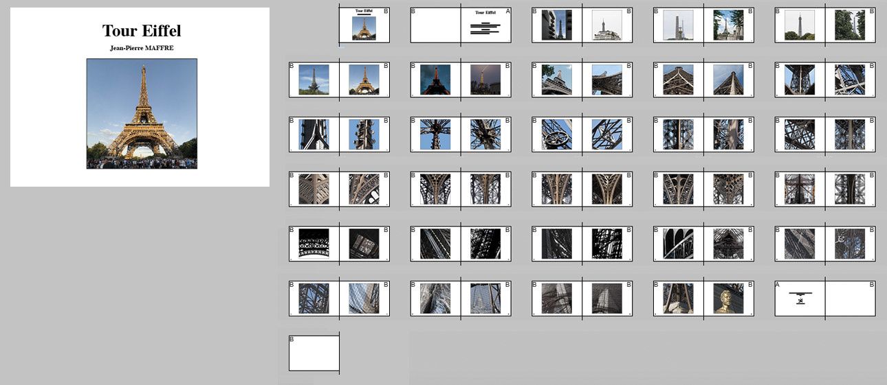 Commande de livres de photos