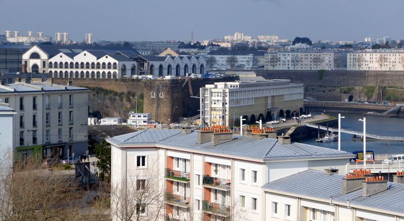 Brest vue de Recouvrance