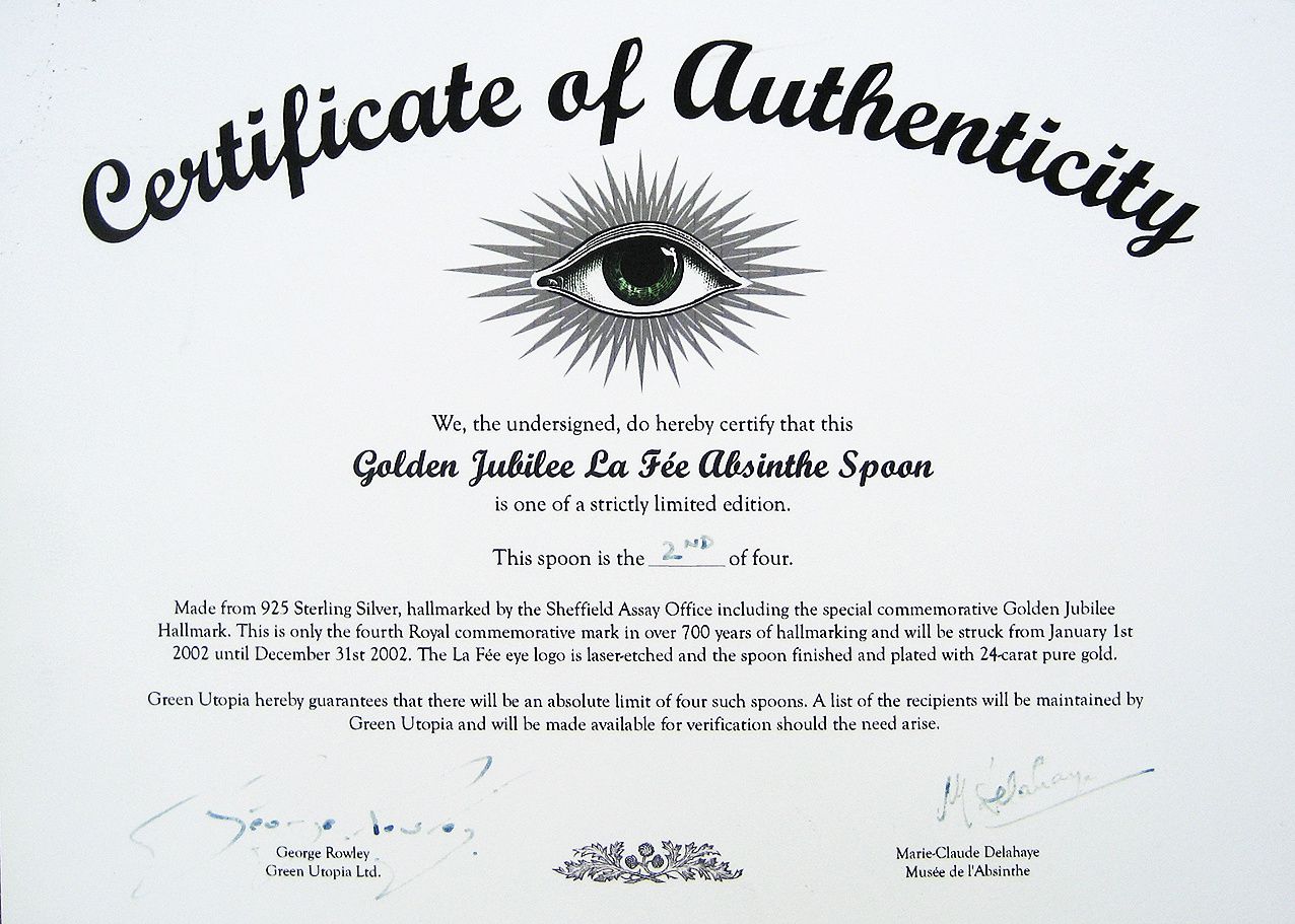 Cuillère en vermeil pour le jubilé d'or de la reine d'Angleterre en 2002.