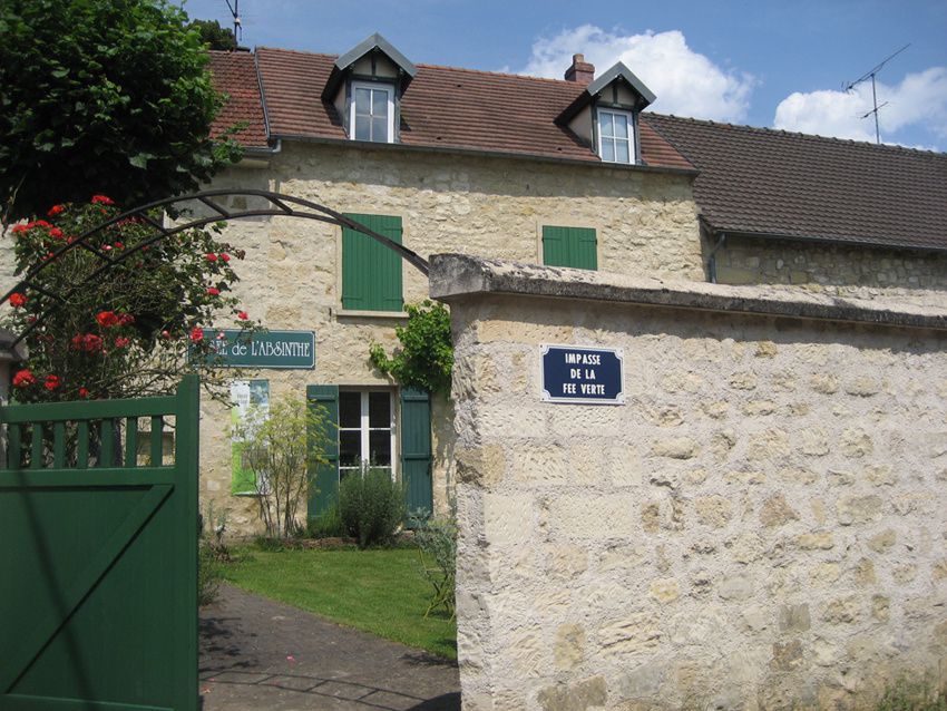 Impasse de la Fée verte - absinthemuseum.auvers-sur-oise