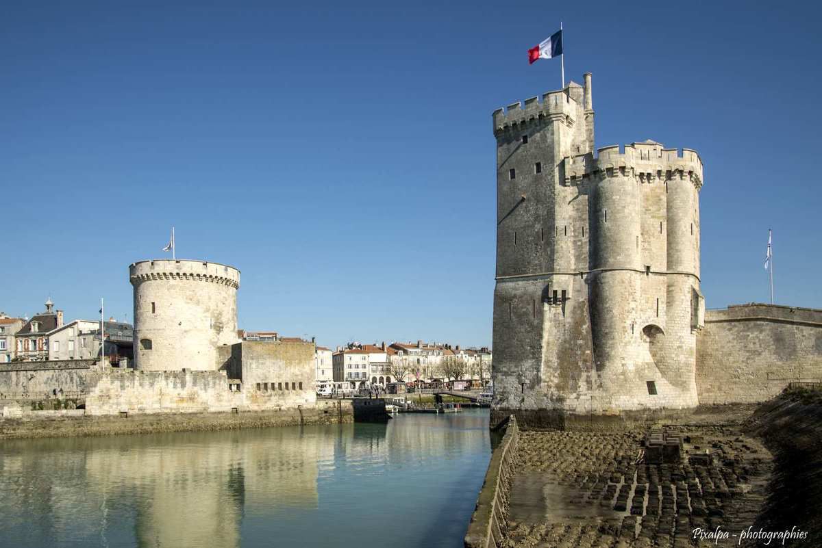 Comme un air de printemps sur le port de La Rochelle.......