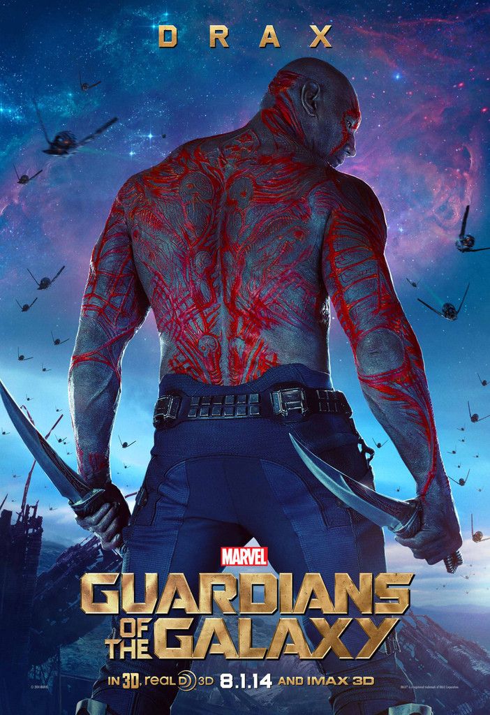 Affiche du film Les Gardiens de la galaxie