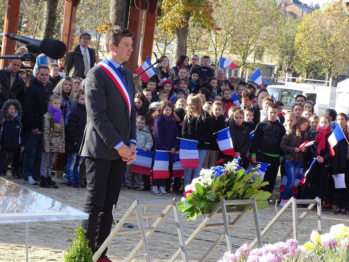 Cérémonie du 11 Novembre Discours du Maire Mickaël HIRAUX