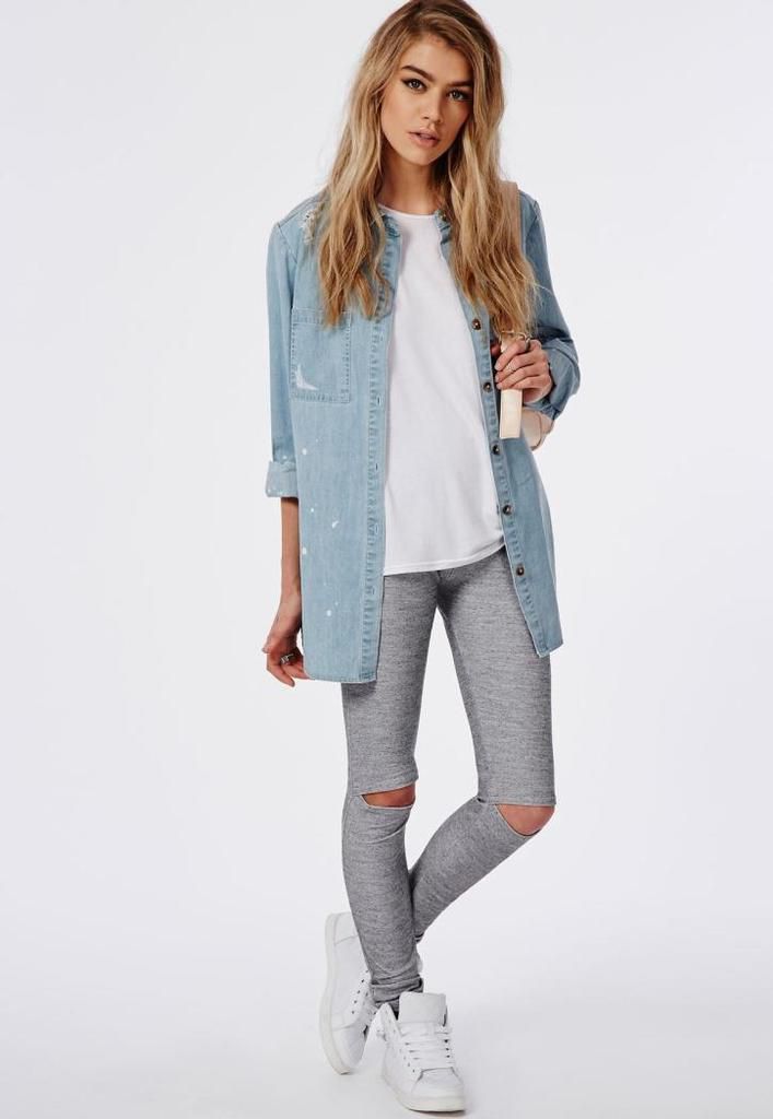 Light grey leggings outfit best sale