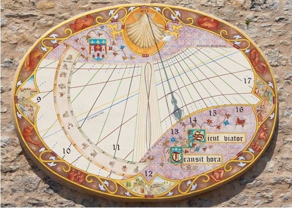 Les Cadrans solaires ici représentés ne sont pas en lien avec l'extrait de cet article.