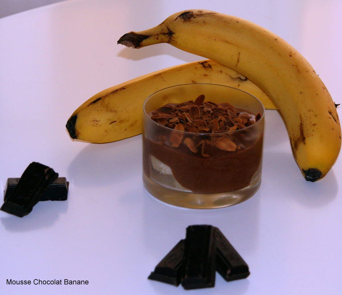 Mousse chocolat banane