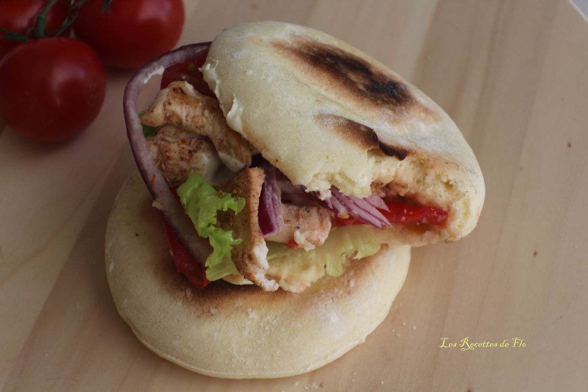 Mini Sandwich Marocain Indien (Batbouts) 